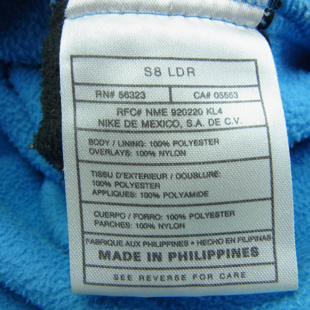 ナイキエーシージー 00s ジップアップ フリース ジャケット ブルー系 S【中古】