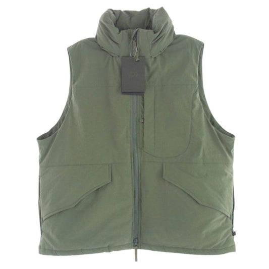 DAIWA PIER39 ダイワピア BW-25022W ECH PADDING MIL VEST テック パディング ミル ベスト カーキ系 S【美品】【中古】