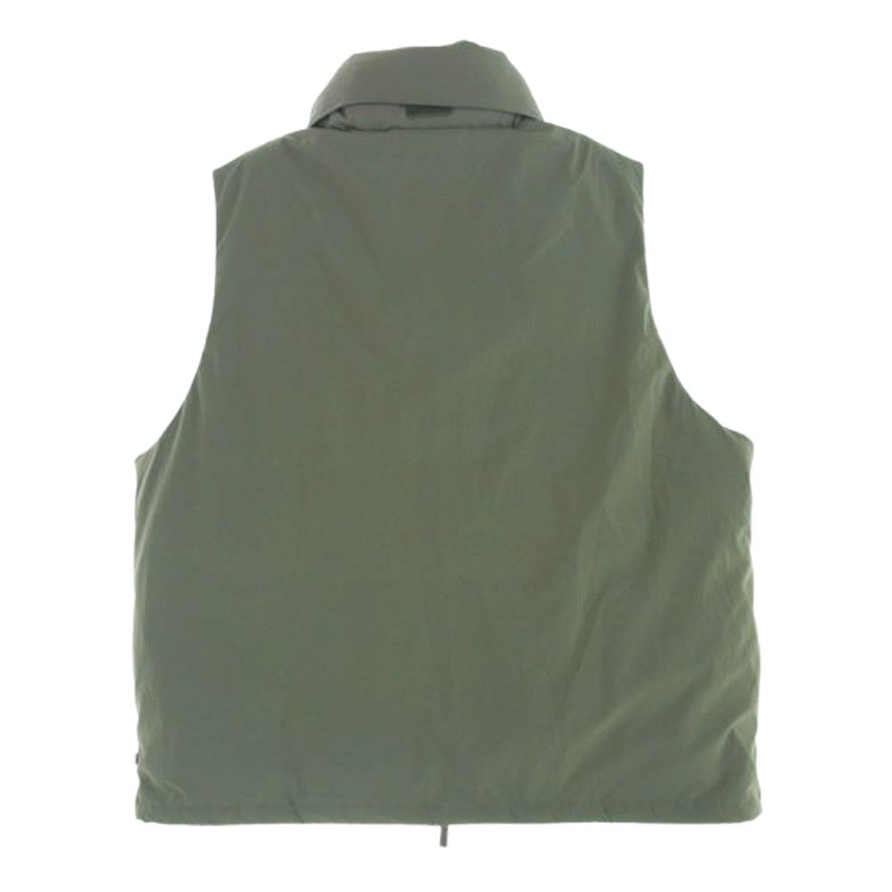 DAIWA PIER39 ダイワピア BW-25022W ECH PADDING MIL VEST テック パディング ミル ベスト カーキ系 S【美品】【中古】