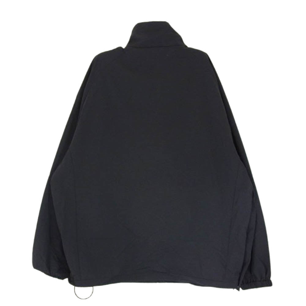 ssstein シュタイン 24SS ST.811 WINDPROOF NYLON HALF ZIP PULLOVER ハーフジップ ナイロン プルオーバー ジャケット ブラック系 S【中古】