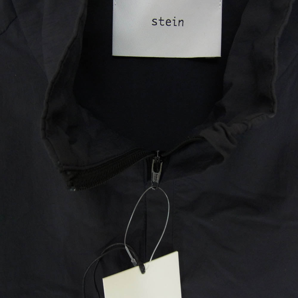 ssstein シュタイン 24SS ST.811 WINDPROOF NYLON HALF ZIP PULLOVER ハーフジップ ナイロン プルオーバー ジャケット ブラック系 S【中古】