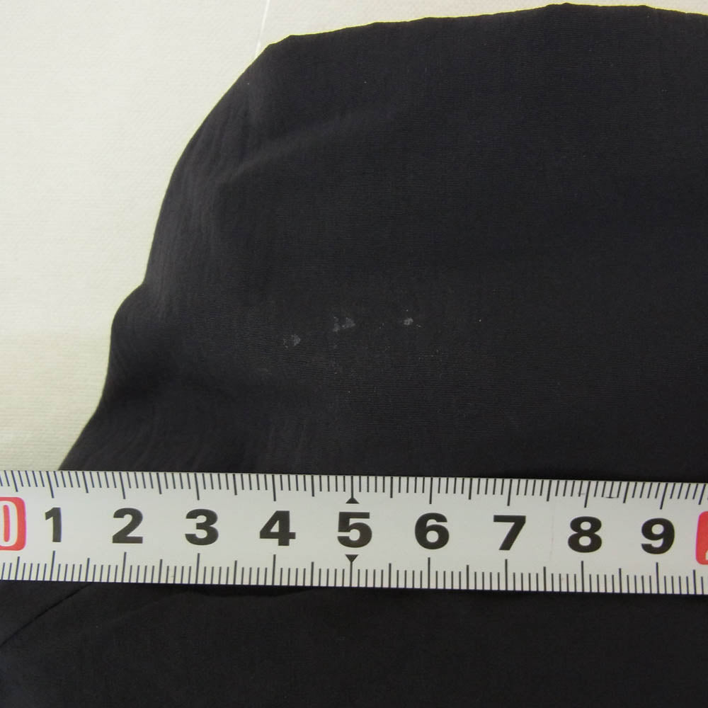 ssstein シュタイン 24SS ST.811 WINDPROOF NYLON HALF ZIP PULLOVER ハーフジップ ナイロン プルオーバー ジャケット ブラック系 S【中古】