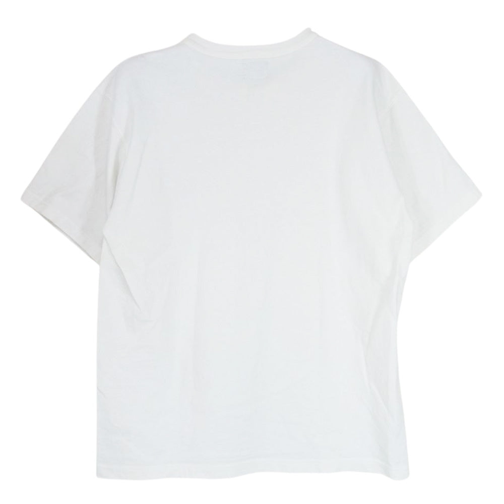 The REAL McCOY'S ザリアルマッコイズ LOGO TEE S/S ロゴ プリント Tシャツ ホワイト系 40【中古】