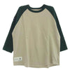 DESCENDANT ディセンダント 22SS 221ATDS-CSM32 E.P LS ラグランスリーブ ベースボール リンガー Tシャツ グレー系 モスグリーン系 3【中古】