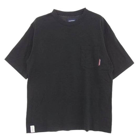 DESCENDANT ディセンダント 20SS 201ATDS-CSM03S CROP POCKET SS TEE ポケット 半袖 Tシャツ ダークネイビー系 3【中古】