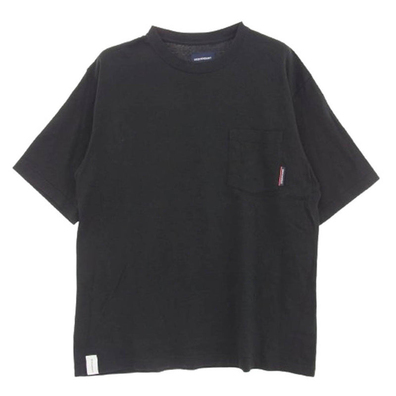 DESCENDANT ディセンダント 20SS 201ATDS-CSM03S CROP POCKET SS TEE ポケット 半袖 Tシャツ ダークネイビー系 3【中古】