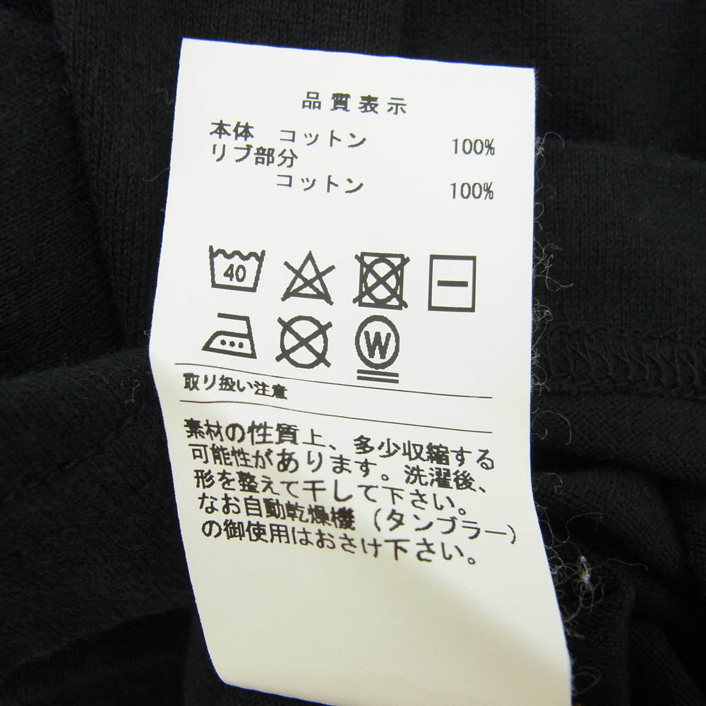 DESCENDANT ディセンダント 20SS 201ATDS-CSM03S CROP POCKET SS TEE ポケット 半袖 Tシャツ ダークネイビー系 3【中古】