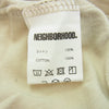 NEIGHBORHOOD ネイバーフッド プリント Tシャツ 半袖カットソー ベージュ系 XL【中古】