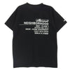 NEIGHBORHOOD ネイバーフッド × BE@RBRICK ベアブリック プリント Tシャツ 半袖カットソー ブラック系 L【中古】