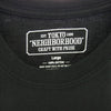 NEIGHBORHOOD ネイバーフッド × BE@RBRICK ベアブリック プリント Tシャツ 半袖カットソー ブラック系 L【中古】