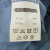 NEIGHBORHOOD ネイバーフッド 23SS SRL TEE フロント プリント Tシャツ 半袖カットソー ブルー系 XL【中古】