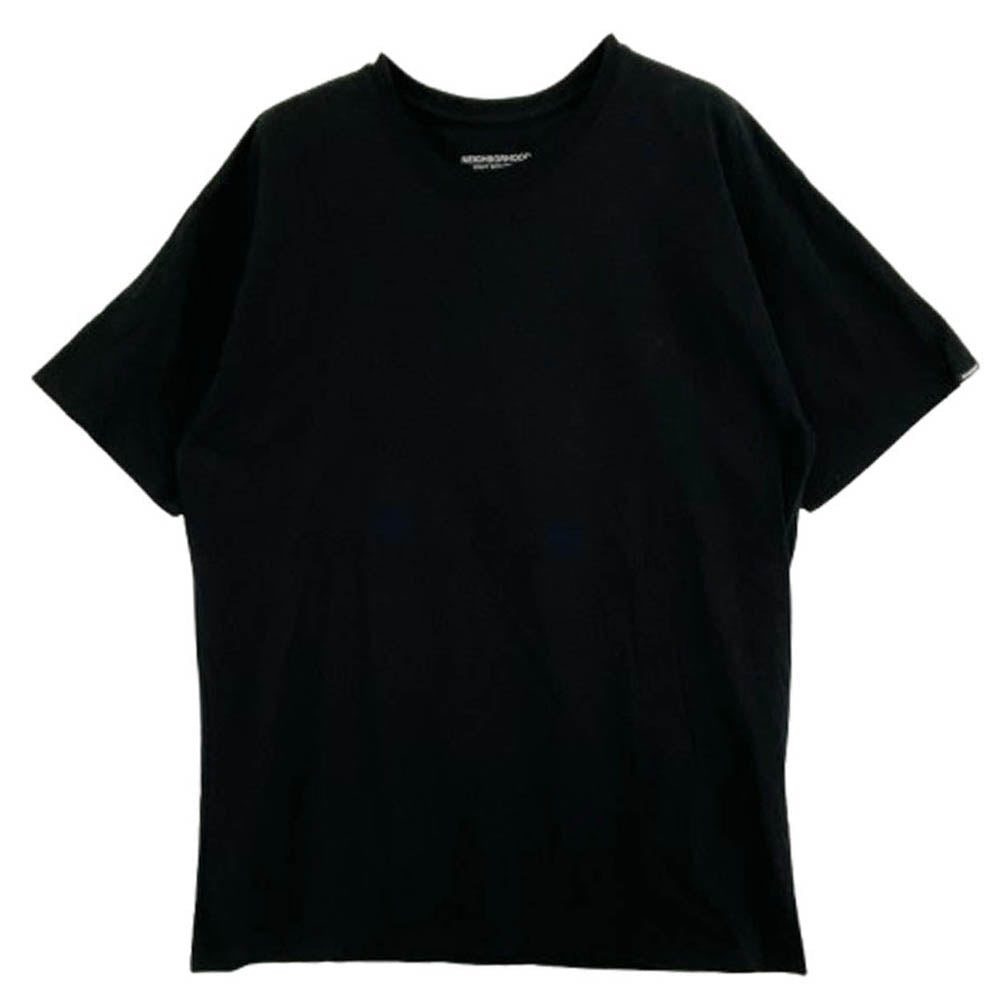 NEIGHBORHOOD ネイバーフッド バックプリント Tシャツ 半袖カットソー ブラック系 L【中古】