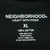 NEIGHBORHOOD ネイバーフッド 21SS 211PCNH-ST02S CI-1 C-TEE.SS フロント プリント Tシャツ 半袖カットソー ブラック系 XL【中古】