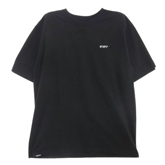 WTAPS ダブルタップス 22SS 221PCDT-ST05S MON SCREEN TEE モン スクーリン ロゴ Tシャツ 半袖カットソー ブラック系 04【中古】