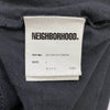 NEIGHBORHOOD ネイバーフッド 22SS 221OKNH-CSM04 SULFUR DYE C-CREW ロゴプリント ロングスリーブ Tシャツ 長袖カットソー グレー系 L【中古】