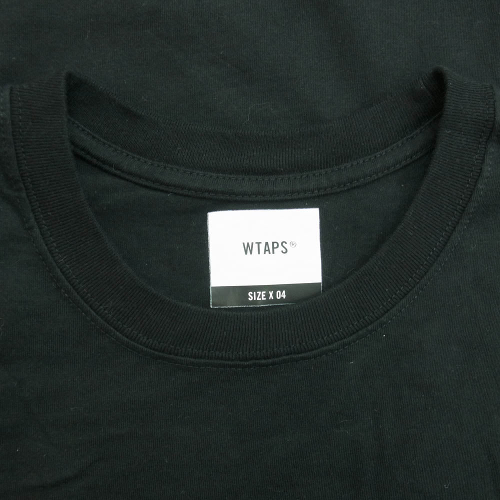WTAPS ダブルタップス 22SS 221PCDT-ST06S CONFIGURATION TEE コンフィグレーション Tシャツ 半袖カットソー ブラック系 04【中古】