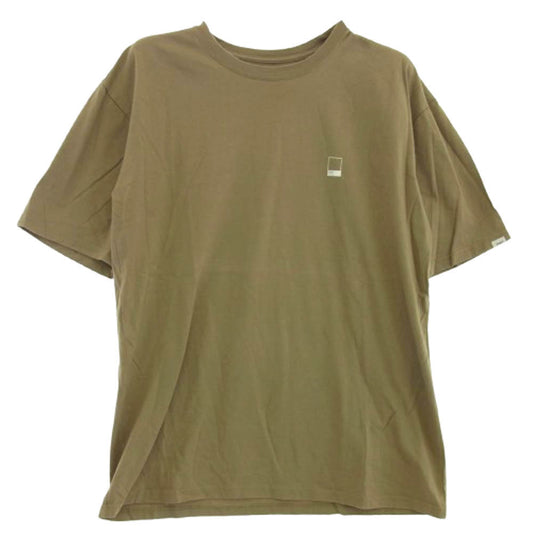 WTAPS ダブルタップス 20SS 201PCDT-ST04S FADED TEE バックプリント Tシャツ 半袖カットソー ベージュ系 05【中古】