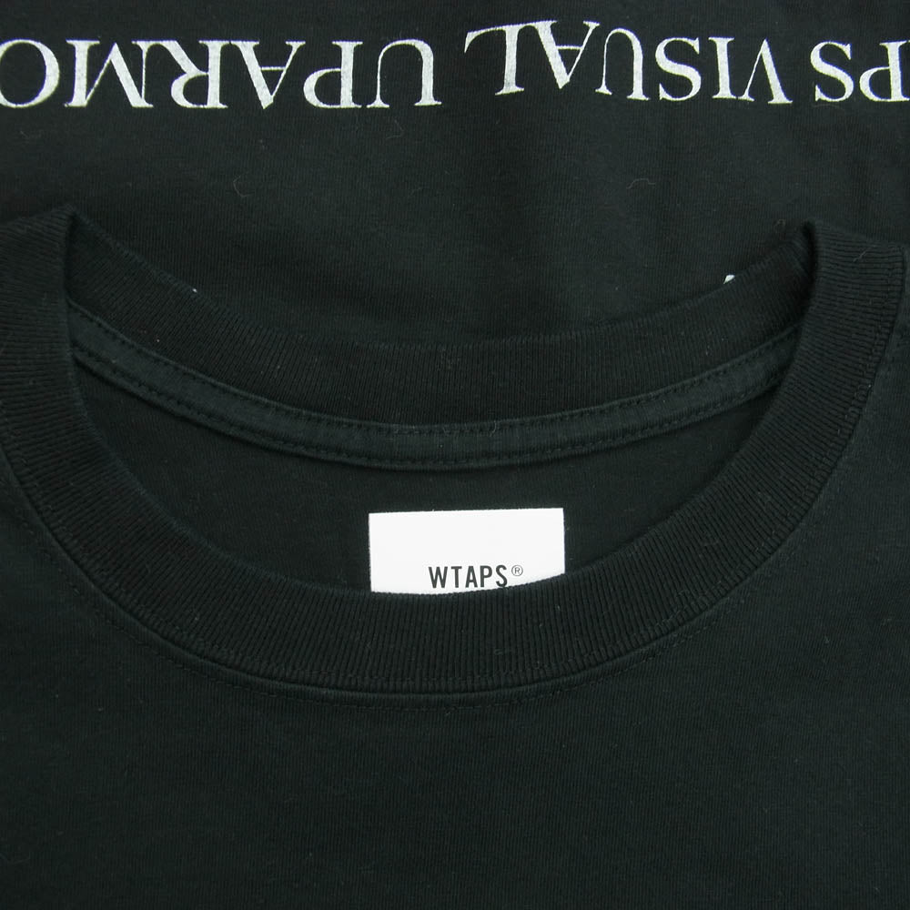 WTAPS ダブルタップス 20SS SCCREEN TEE バックプリント Tシャツ 半袖カットソー ブラック系【中古】