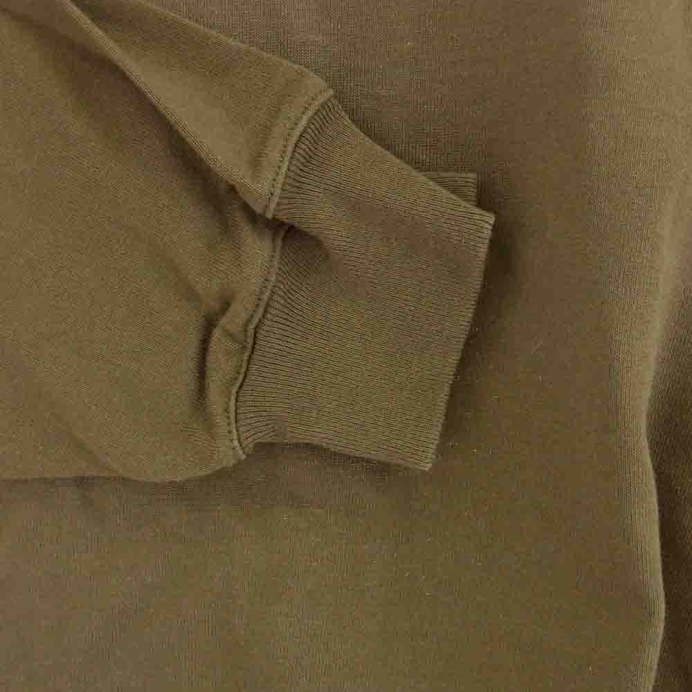 WTAPS ダブルタップス 20AW 202ATDT-CSM08 BLANK LS TEE ポケット ロングスリーブ Tシャツ 長袖カットソー カーキ系 4【中古】