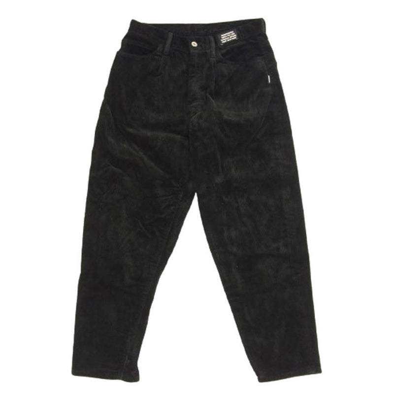 NEIGHBORHOOD ネイバーフッド 22AW 222SPNH-PTM03 5PKT BAGGYSILHOUETTE PT 5ポケット バギー テーパード コーデュロイパンツ ブラック系 S【中古】