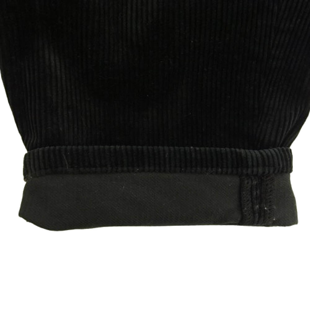 NEIGHBORHOOD ネイバーフッド 22AW 222SPNH-PTM03 5PKT BAGGYSILHOUETTE PT 5ポケット バギー テーパード コーデュロイパンツ ブラック系 S【中古】