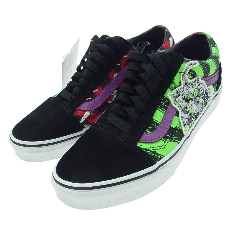 VANS バンズ 721356 OLD SKOOL NIGHTMARE BEFORE CHRISTMAS ナイトメアー ビフォア クリスマス ローカット スニーカー ブラック系 25cm【中古】