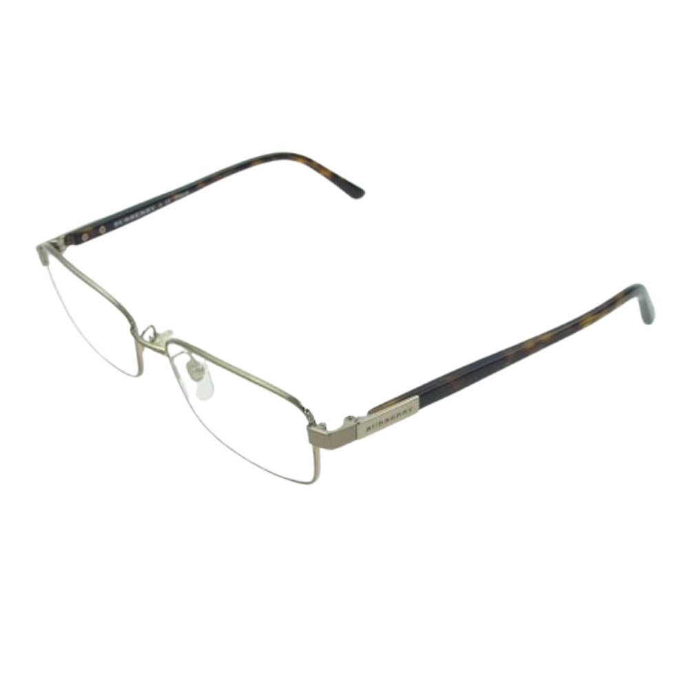 BURBERRY バーバリー BE1287TD 1002 スクエア メガネ 55□17　145【美品】【中古】
