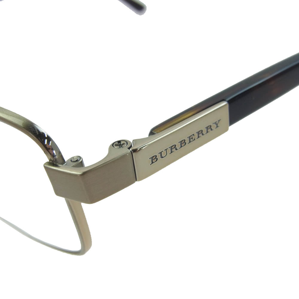 BURBERRY バーバリー BE1287TD 1002 スクエア メガネ 55□17　145【美品】【中古】