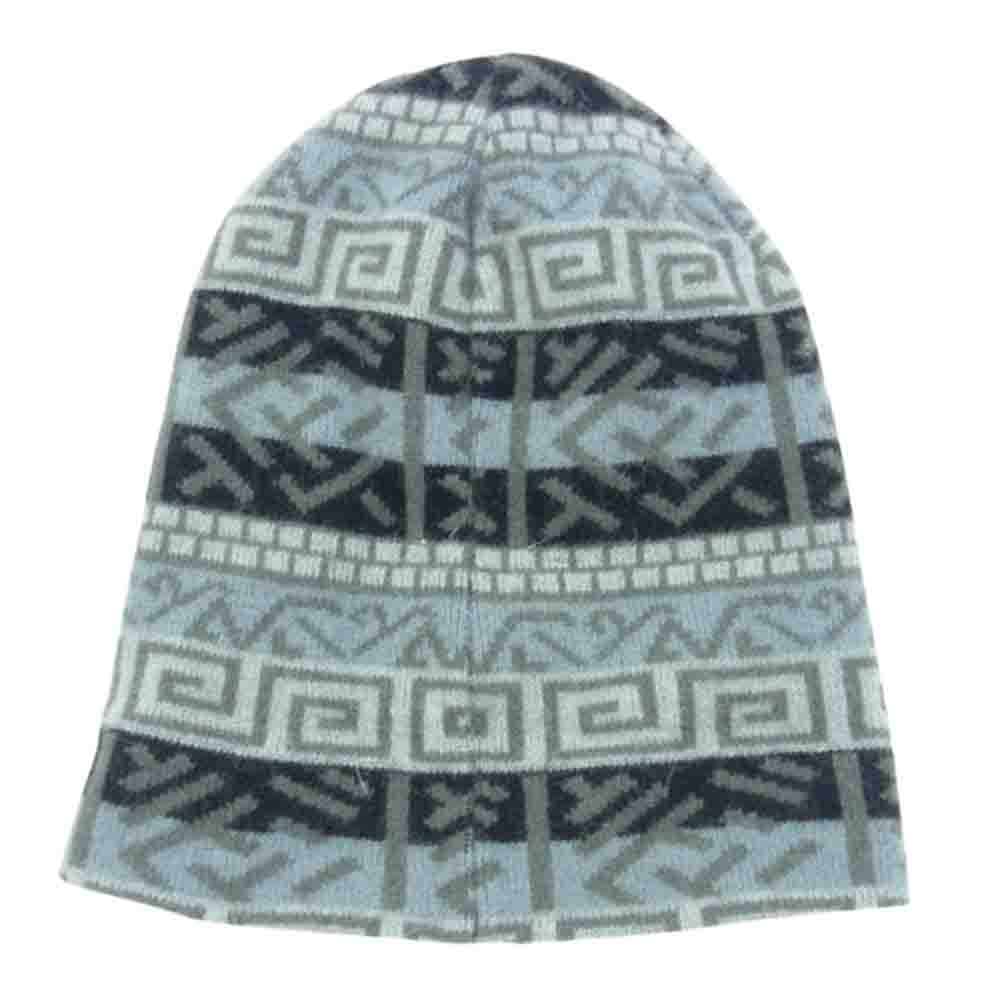 Supreme シュプリーム 18AW Brushed Pattern Beanie 総柄 ブラッシュド パターン ビーニー ニット帽 マルチカラー系【中古】