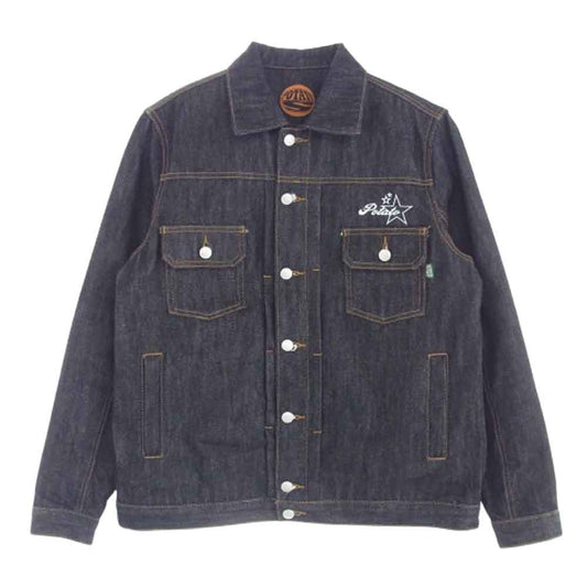 イムラン ポテト TREESHY Denim Jacket デニム ジャケット ブラック系 S【美品】【中古】