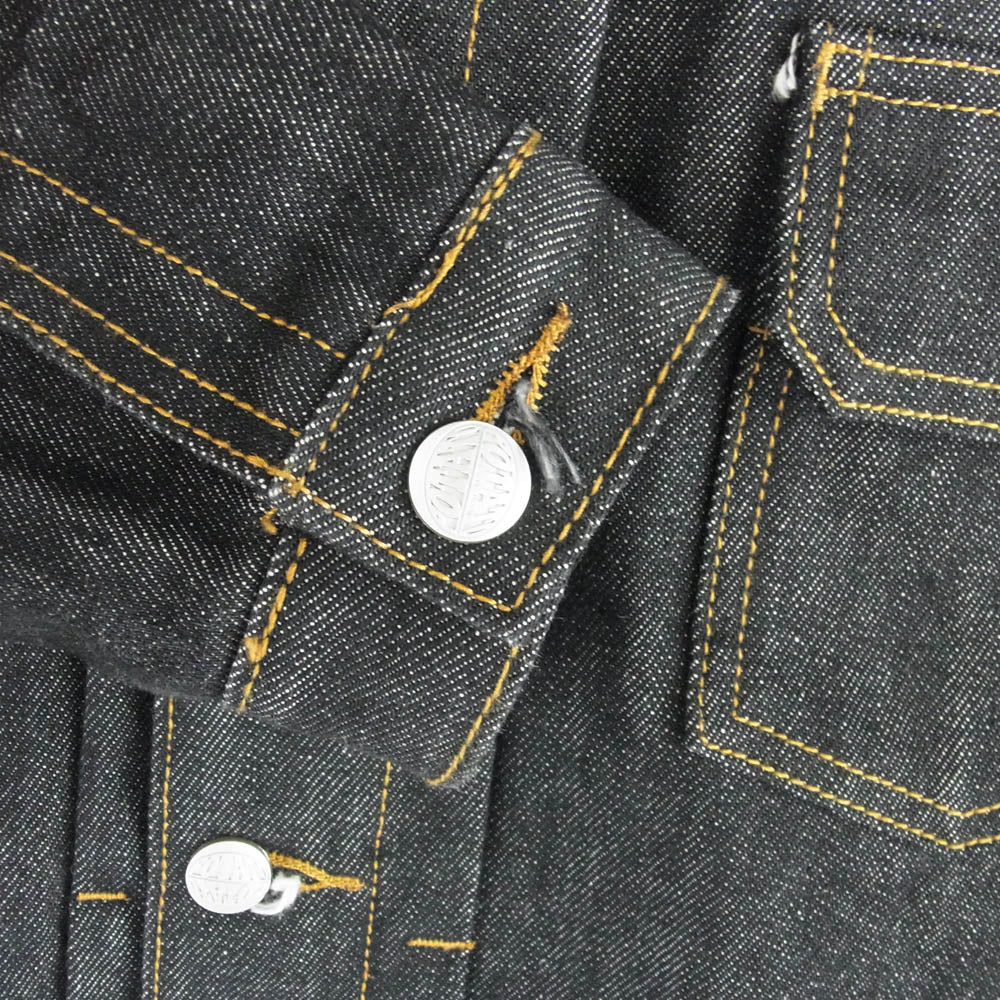 イムラン ポテト TREESHY Denim Jacket デニム ジャケット ブラック系 S【美品】【中古】