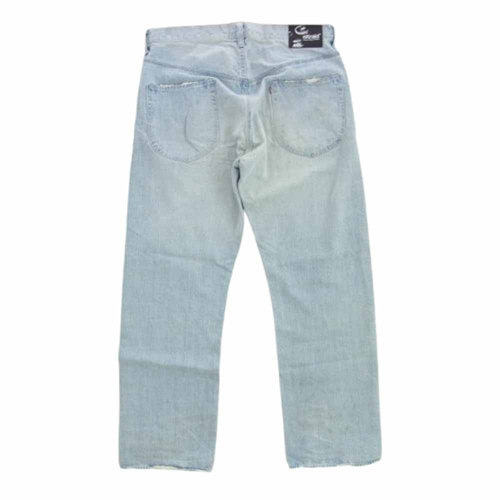 nitraid ナイトレイド ダメージ加工 デニム パンツ インディゴブルー系 L【中古】