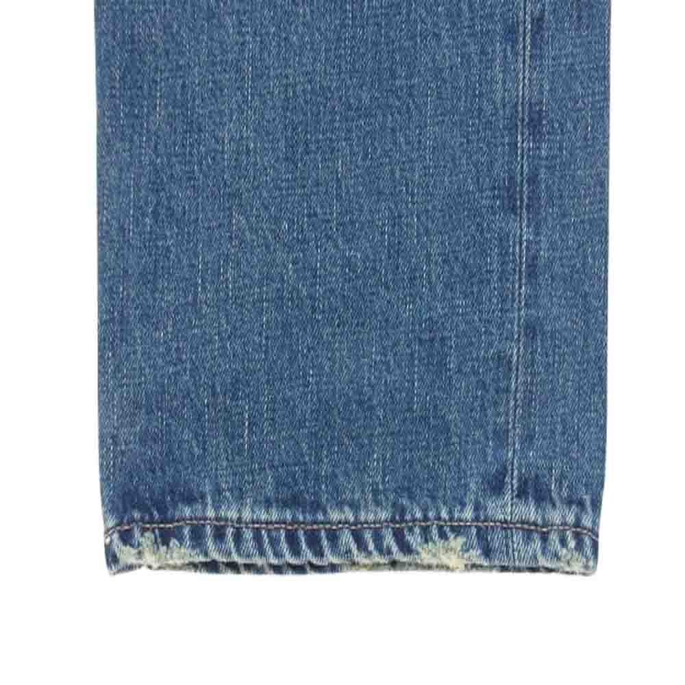 nitraid ナイトレイド ダメージ加工 デニム パンツ シンチベルト