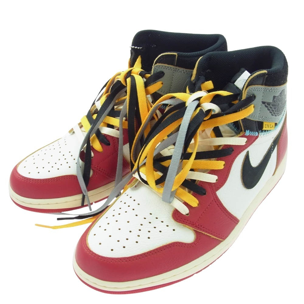 NIKE ナイキ HV8563-600 UNION ユニオン Air Jordan 1 Retro High OG Chicago Shadow エアジョーダン1 レトロ ハイ OG シカゴ シャドウ スニーカー マルチカラー系 29cm【極上美品】【中古】
