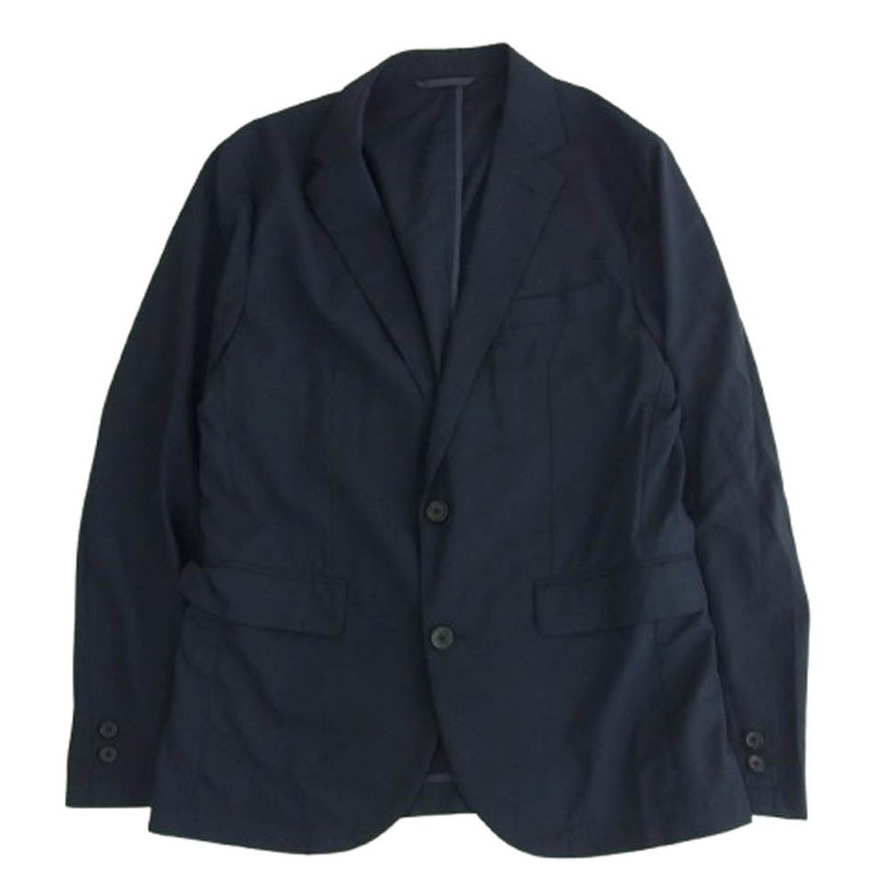 UNITED ARROWS ユナイテッドアローズ 3222-186-3469 green label relaxing グリーンレーベルリラクシング テーラード ジャケット スラック パンツ セットアップ ネイビー ダークネイビー系 M【中古】