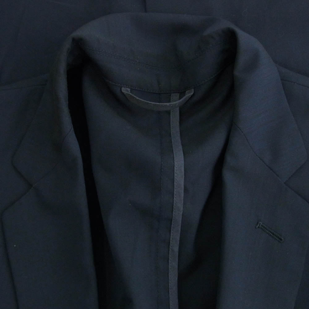 UNITED ARROWS ユナイテッドアローズ 3222-186-3469 green label relaxing グリーンレーベルリラクシング テーラード ジャケット スラック パンツ セットアップ ネイビー ダークネイビー系 M【中古】