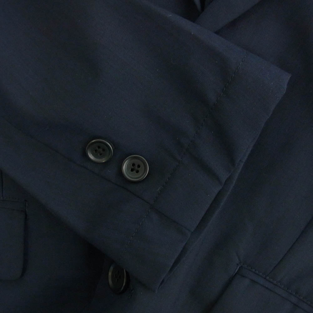 UNITED ARROWS ユナイテッドアローズ 3222-186-3469 green label relaxing グリーンレーベルリラクシング テーラード ジャケット スラック パンツ セットアップ ネイビー ダークネイビー系 M【中古】