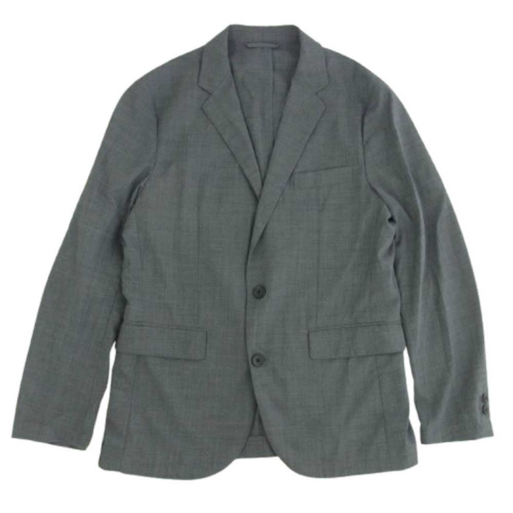 UNITED ARROWS ユナイテッドアローズ 3222-186-3469 green label relaxing グリーンレーベルリラクシング テーラード ジャケット スラック パンツ セットアップ グレー グレー系 M【中古】