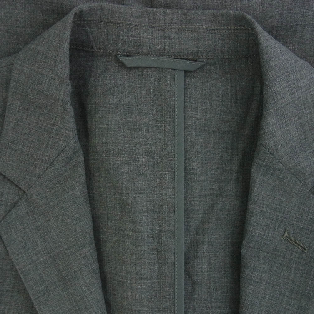 UNITED ARROWS ユナイテッドアローズ 3222-186-3469 green label relaxing グリーンレーベルリラクシング テーラード ジャケット スラック パンツ セットアップ グレー グレー系 M【中古】