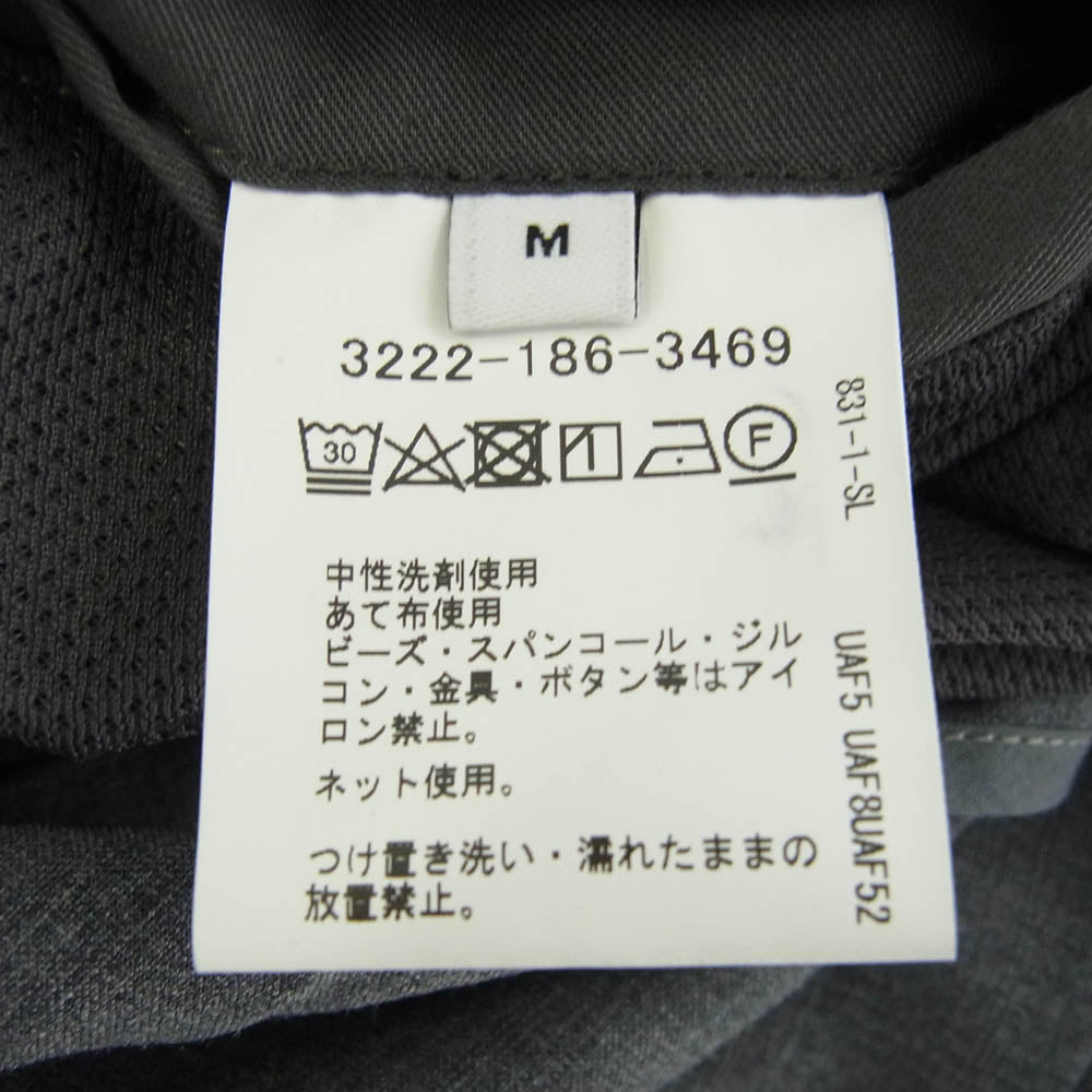 UNITED ARROWS ユナイテッドアローズ 3222-186-3469 green label relaxing グリーンレーベルリラクシング テーラード ジャケット スラック パンツ セットアップ グレー グレー系 M【中古】