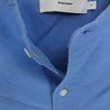 GRAPHPAPER グラフペーパー 23SS GM231-50232B Oversized Band Collar Shirt オーバーサイズ バンドカラー シャツ ブルー系 F【中古】