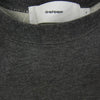 GRAPHPAPER グラフペーパー 23SS GM231-70130 Ultra Compact Terry Crew Neck Sweater ウルトラ コンパクト テリー クルーネック セーター ラグラン スウェット グレー系 F【中古】