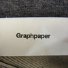 GRAPHPAPER グラフペーパー 23SS GM231-70130 Ultra Compact Terry Crew Neck Sweater ウルトラ コンパクト テリー クルーネック セーター ラグラン スウェット グレー系 F【中古】