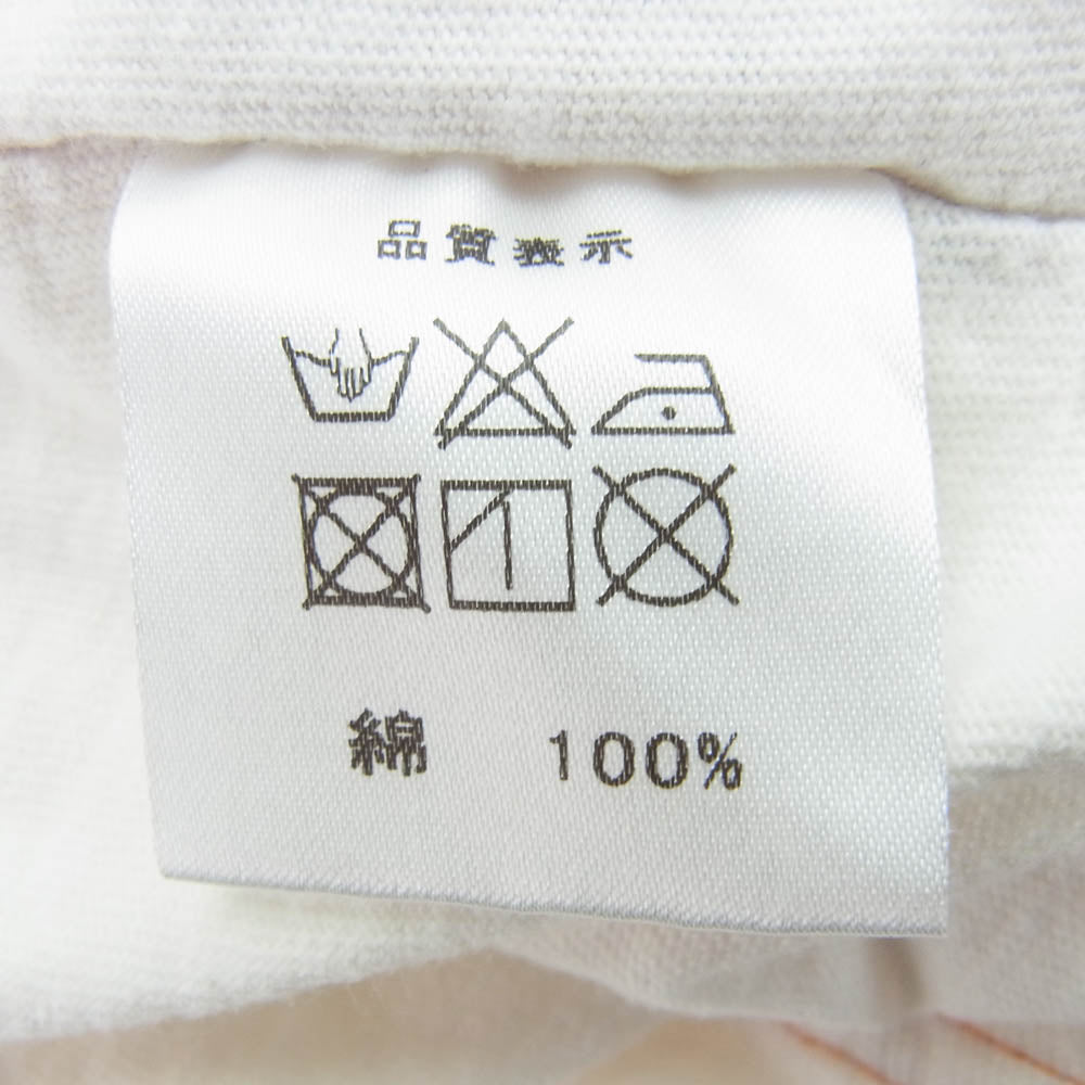 JELADO ジェラード レインボー ステッチ Tシャツ 半袖カットソー オフホワイト系 L【中古】