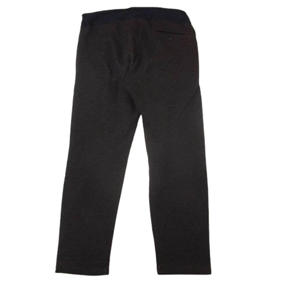 BLACK SIGN ブラックサイン カシミヤ混 ボタンフライ イージー パンツ ブラウン系 34【中古】