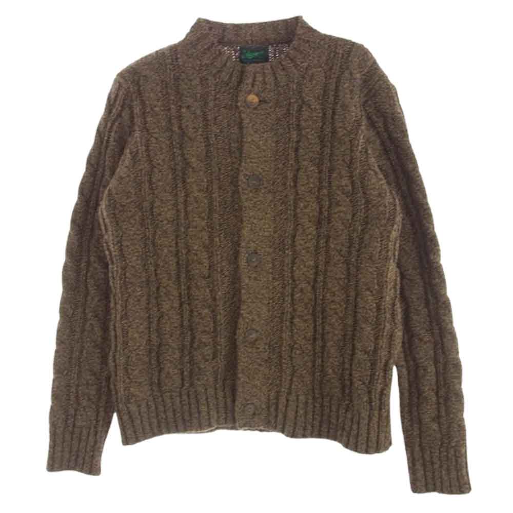 Stevenson Overall Co. スティーブンソンオーバーオール ハイネック カーディガン ブラウン系 L【中古】