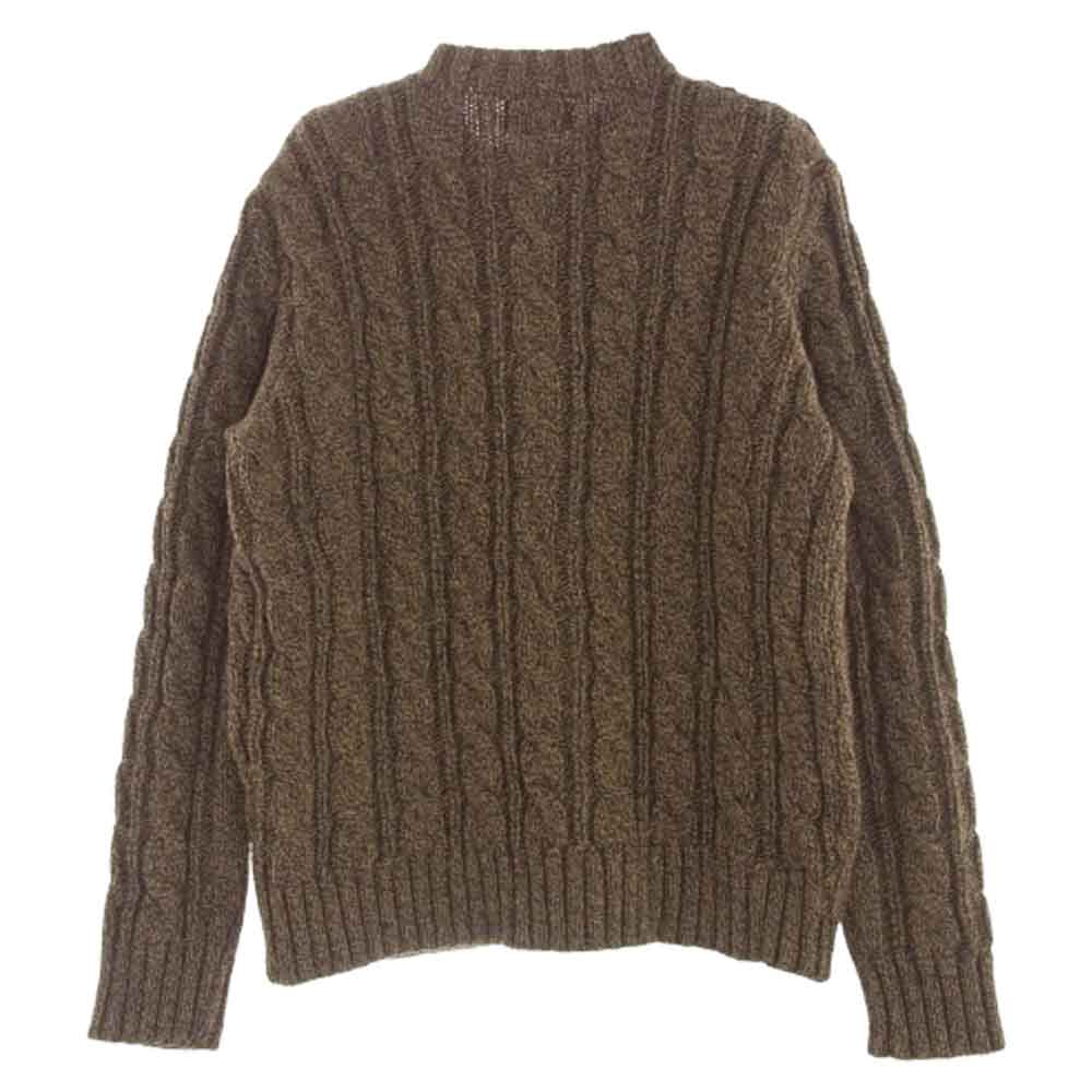 Stevenson Overall Co. スティーブンソンオーバーオール ハイネック カーディガン ブラウン系 L【中古】