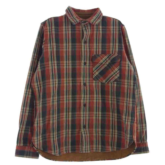 デラックスウエア 8405-290-3561 チェック柄 長袖 シャツ マルチカラー系 M【中古】