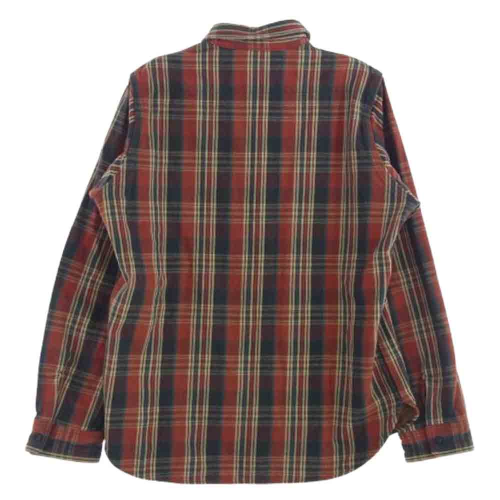 デラックスウエア 8405-290-3561 チェック柄 長袖 シャツ マルチカラー系 M【中古】