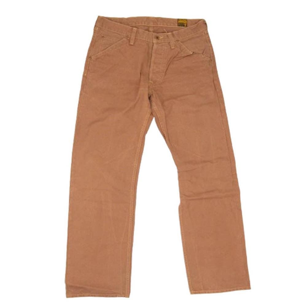 トロフィークロージング 1605 ダック ワークパンツ ブラウン系 34【中古】